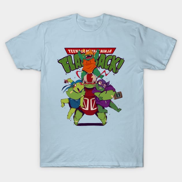 Teenage mutant ninja flashback! T-Shirt by anitasafonova